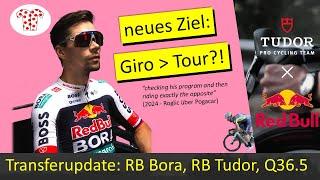 Fokussier dich auf Rosa!?  Transferupdate Radsport - Teams im Red Bull Imperium (+ Pidcock zu Q36.5)