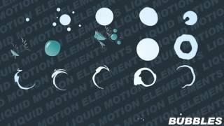 Liquid Motion bubbles (After Effects)