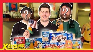 TRYING AMERICAN SNACKS for the first time