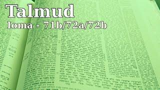 Talmud Iuma - 71b/72a/72b