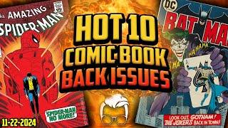 SIlver Age Appearances Taking Flight This Week!   Top Ten Hottest Comic Books in the World