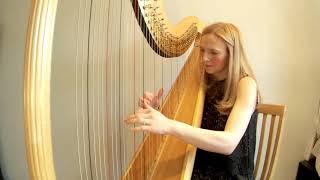 Spanish Ballad played on harp