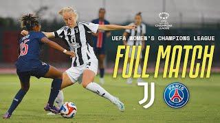 LIVE MATCH | Juventus Women - PSG Féminines | UWCL Round 2 - First Leg