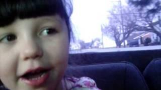 5 year old girl singing Billy Talent - Fallen Leaves