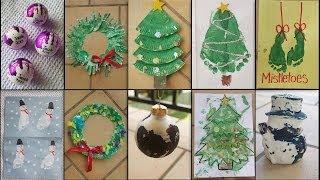 10 CHRISTMAS CRAFTS FOR TODDLERS & KIDS!