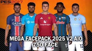 PES 2017 NEW MEGA FACEPACK 2025 V2 AIO