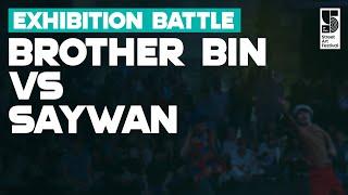 Brother Bin VS Saywan | Locking Exhibition Battle | 5OAK Street Art Festival 2023