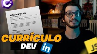 COMO AJUSTAR CURRICULO E LINKEDIN PARA PROGRAMADORES