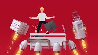 High-Speed Internet Service Dom.ru Business — Animated Commercial Video