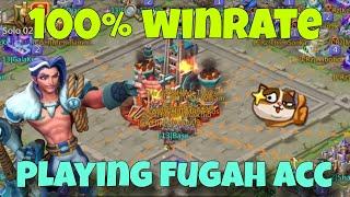 Lords Mobile - Wonder action on DOM and FUGAH accounts. They rally me!!! 100% winrate