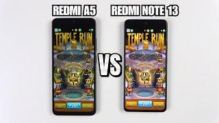Redmi A5 vs Redmi Note 13 | Video test Display, SpeedTest, Camera Comparison