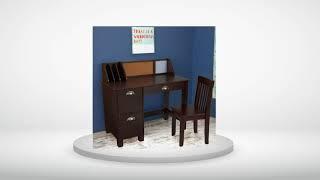 Watch This Before  Buying KidKraft Study Desk with Chair Espresso