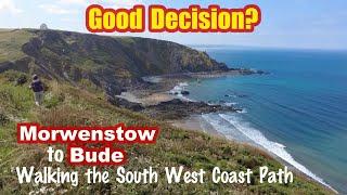 MORWENSTOW to BUDE on the SWCP / Should you split Hartland Quay to Bude?