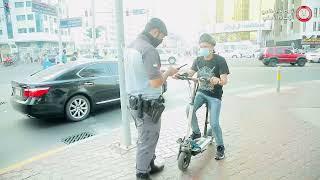 Abudhabi Police Intensifies arresting Violators of Using Electric Bikes | Abudhabi Police