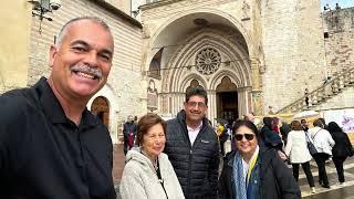 Saint Francis of Assisi Basilica, Assisi Italy October 2023