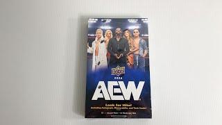 Hobby Box Opening - 2025 Upper Deck AEW (1/1 Hit!)