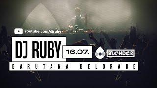 DJ Ruby Live Video Set in Serbia at Barutana Belgrade 16.07.2021