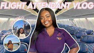 Flight Attendant Vlog | IM BACK! | Flight Attendant Vlog