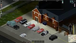 Project Zomboid Rosewood Fire Department 28 days later, 1111 kill.