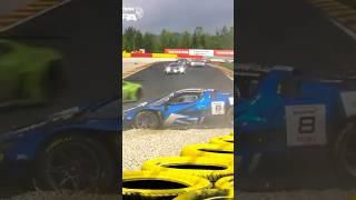 Rossi CRASH at Spa! 