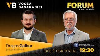 Președintele PNM, Dragoș Galbur, invitat la Vocea Basarabiei | 04.11.24