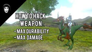 How to hack durability and damage with GG | Ark Mobile (English Version)