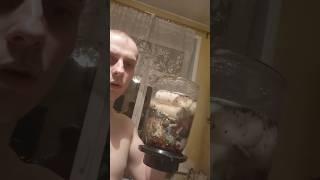 Рецепт веганского супер смузи. Для тех, кто не хочет кушать траву, но хочет здорово питаться #веган