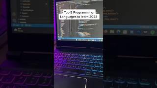Top - 5 Programming language | Web Design Walah - #html #shorts