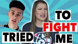 SAM PEPPER TRIED TO FIGHT ME | STORYTIME