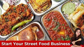 Start your own Street Food Business| Homemade Pav-bhaji| Easy Dabeli Recipes