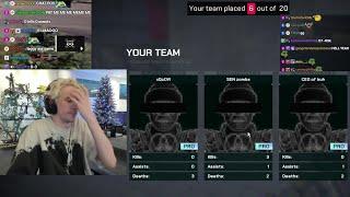 xQc is Absolutely Useless During "Off The Grid" Tournament