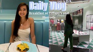 BREAKFAST AT TIFFANY'S: Harrods and London Vlog | Becca and Soph