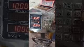 EAGLE Scale 100kg calibration@malik Scale works