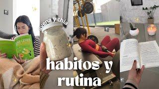 DIAS EN LA VIDA DE UNA UNIVERSITARIA: hacemos avena, buenos hábitos, productividad & rutina