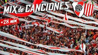 MIX de CANCIONES de LA HINCHADA de RIVER vs barracas | 2024