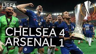 CHELSEA 4-1 ARSENAL #UEL FINAL HIGHLIGHTS