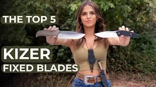 Our Five Favorite Kizer Fixed Blade Knives - Tested & Reviewed