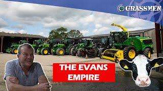 1400 Cows 4 Harvesters and a Building Contractor  Martin Evans Group LTD