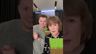 Бабушка проходит паркур  #shorts