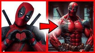 SUPERHEROES but MUSCULAR  All Characters (Marvel & DC)