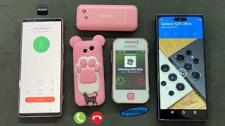 Sony 5 Calling on Hello Kitty phone & Samsung Hello Kitty | FAKE CALL Samsung Galaxy S25Ulta