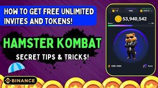 HAMSTER KOMBAT TRICK: How To Get FREE Unlimited Invitation Friends on Hamster Kombat