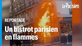 Paris : un restaurant en feu après une fuite de gaz dans le quartier de Montparnasse