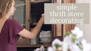 7 Ways to Decorate with Thrift Store Decor | Thrift with me + Thrift Haul