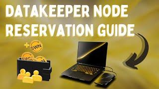 How to Reserve a Datakeeper Node for Passive Income - DeNET Guide