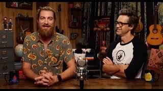 Rhett joking about Link's absent dad