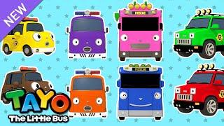 Blue Rescue Team Color Song | Tayo Color Song | Learn Colors | Tayo the Little Bus