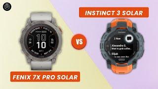 Garmin Instinct 3 Solar VS Garmin Fenix 7X Solar - Should you Upgrade ?