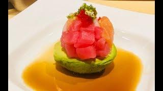 Sashimi Ball Sushi  Appetizer/Chef Special Sushi/How To Make Sushi/寿司摆盘系列