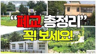 [빈집여지도] 폐교 총정리(2023년 8월까지) #2023폐교 #2024폐교 #폐교현황 #폐교탐방